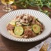 【ズッキーニの白いボロネーゼ】ワンパンで簡単!ごちそうパスタ