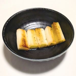 ごんべすの作ってみた!投稿(箸休めに！でも箸が止まらない♡長ねぎの白だしレモンマリネ)