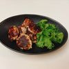りんの作ってみた!投稿(簡単10分！混ぜて焼くだけ「キャベツの豚こまチーズ焼き」)