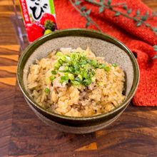 背徳のガリバタわさポーク炊き込みご飯