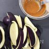 【豚こまボールとなすの甘酢照り】丸めてボリューム満点の下準備