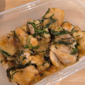 1074129の作ってみた!投稿(鶏の梅しそ照り焼き【#作り置き #お弁当】)