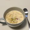 1079395の作ってみた!投稿(【ベーコンポテトのミルクチャウダー】冬の定番/簡単スープ)