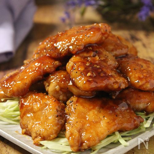 鶏むねで!【たれマヨチキン】焼肉のたれ×マヨネーズでやみつき