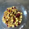 甘煮はレンジで簡単！【米粉さつまいもドーナツ】の工程1