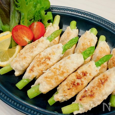 ほぼ10分 フライパンde簡単 アスパラ塩つくね By のりp Noripetit レシピサイト Nadia ナディア プロの料理家のおいしいレシピ