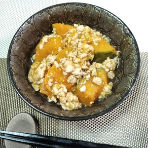 M＊Pの作ってみた!投稿(ほっこり♪かぼちゃのそぼろ煮)