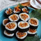 箸が止まらない♡きんぴらキンパ（韓国風海苔巻き）