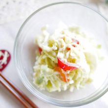 豆腐でヘルシー！コールスロー