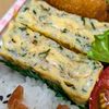 まゆのの作ってみた!投稿(【卵焼き】お弁当にも◎青じそとじゃこのだし巻き)