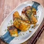 シャキシャキ食感の「長芋のバター醤油焼き」