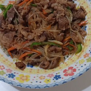 1バーバミーの作ってみた!投稿(めちゃうま♡簡単チャプチェ♫)