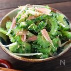 【ゴーヤとみょうがの酢の物】苦みと香りがクセになる！さっぱり