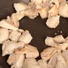 鶏むね長芋の梅だし炒めの工程3