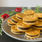 【材料たったの３つ】チョコレアチーズサンド【バレンタイン】