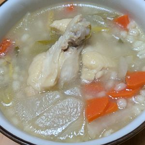 かめちゃん🐢の作ってみた!投稿(【手羽元と大根のホロホロ参鶏湯】お肉柔らか〜ポカポカおかず)
