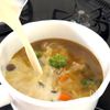 【豚肉のカレー豆乳スープ】具だくさんで大満足♪の工程4