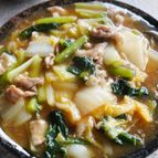 体の芯から温まる♡丼にも♪白菜と豚肉のコクうまあんかけ