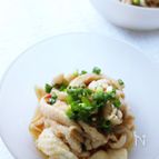 ピリ辛鶏皮ポン酢