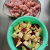 やみつき♪【さつまいもと鶏肉のハニーマスタードサラダ】の下準備