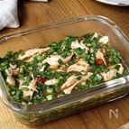 やみつき常備菜【ささみのニラだく醤油漬け 】