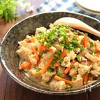 素朴な味♡冷蔵庫にあるもので作った具沢山炒り豆腐