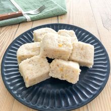 レンジで簡単♪ノンシュガーバナナ米粉蒸しパン！油なし卵なし