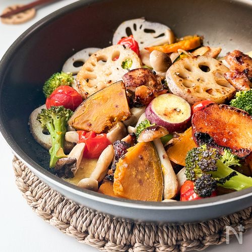 秋野菜のぎゅうぎゅう焼き