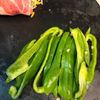 お弁当にも◎豚肉のピーマンチーズ巻き照り焼きの工程1