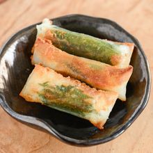下ゆで必要なし!簡単♪オクラ大葉チーズ春巻き