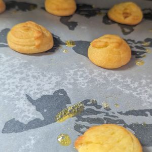 みそmamaの作ってみた!投稿(材料3つ！レンジで2分！失敗なし！
鬼ラクなシュー生地)