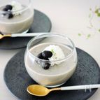 冷蔵庫まで3分＼混ぜて冷やすだけ／濃厚♡黒豆豆乳プリン
