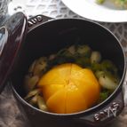【STAUB】ゆり根と柿のアールグレイコンフィ。