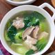 激うま！鶏肉とチンゲン菜、椎茸のうま塩スープ