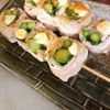 naoの作ってみた!投稿(大葉とチーズとアスパラの豚巻き串焼き)