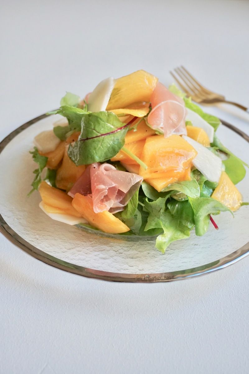 柿とかぶの ビタミンたっぷり サラダ レシピサイトnadia