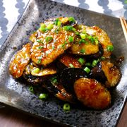 【とろとろなすの甘酢がらめ】殿堂入り！なすだけで簡単♡