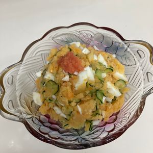 みっちゃんの作ってみた!投稿(【明太ポテトサラダ】おつまみにもぴったり！)