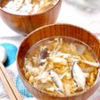 旨味と甘み！出汁が美味しい♡『きのこのかきたま汁』