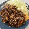 楽ラク手抜キッチン🐶🐾の作ってみた!投稿(【矢場とん風】味噌ダレで頂くチキンカツ♪)
