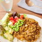 カレー粉使用で手軽に！キーマカレー