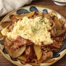 【豚こまとじゃがいもの南蛮風】節約でも大満足♪