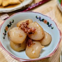 【丸こんにゃく炒り煮】素朴に美味しい。腸内環境を保つ♪