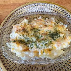 ponnsukeの作ってみた!投稿(シーフードグラタン)