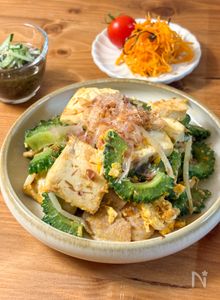 ご飯が進む♪ゴーヤチャンプル〜