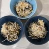 yの作ってみた!投稿(もやしと春雨のやみつきごま塩昆布和え【同時茹で】【包丁不要】)