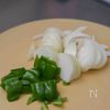 ワンパンでお手軽！揚げない豚こま酢豚の工程1