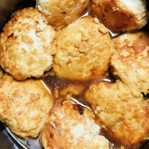 しゃきぴよラブの作ってみた!投稿(水切り不要♪『お豆腐つくねのハニマヨ照り焼き』【#作り置き】)