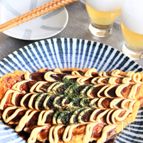 卵で作るお好み焼き