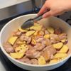 ご飯が進む‼︎【さつまいものハニーマスタードチキン】の工程3